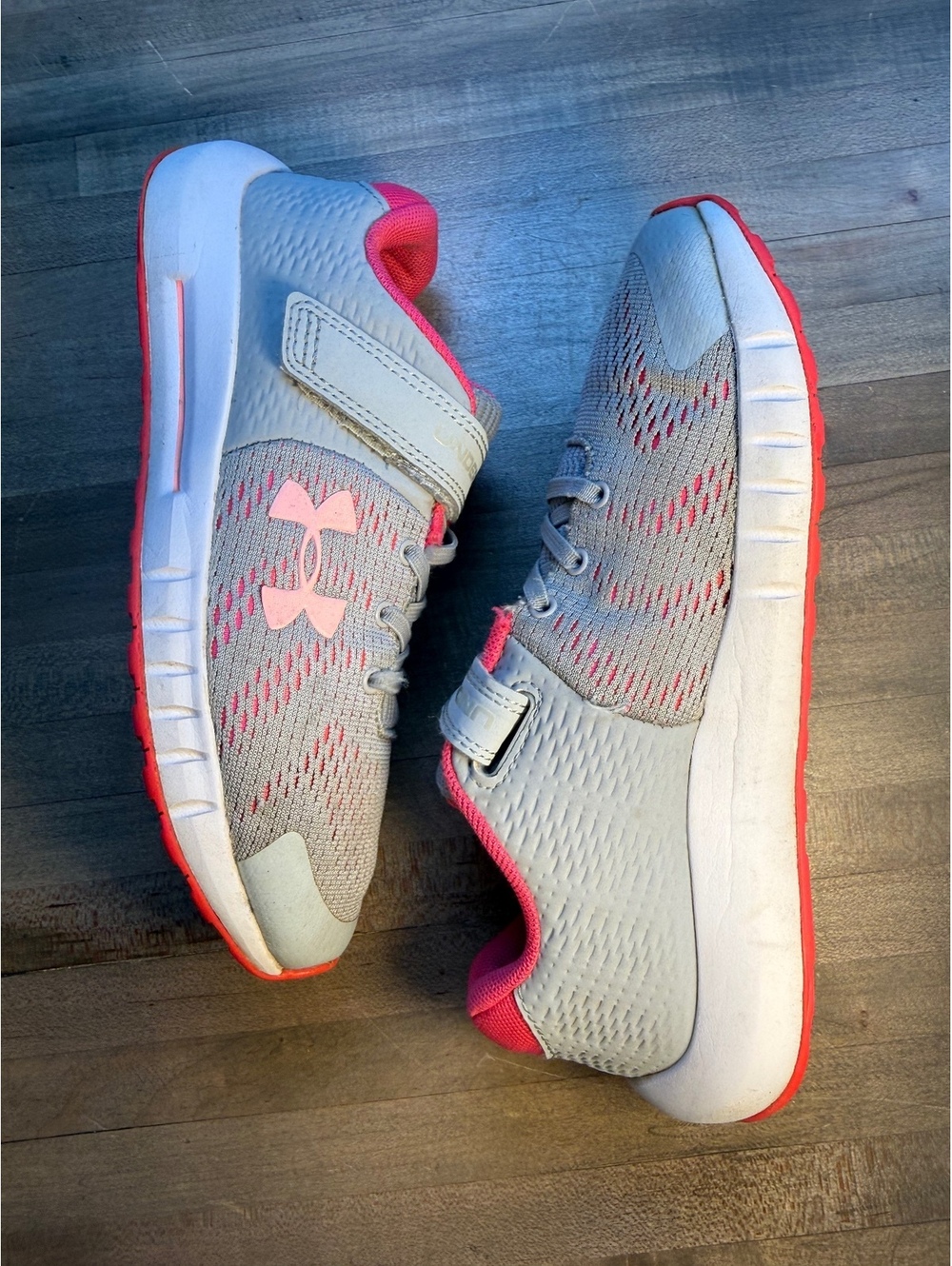 Under Armour Pursuit AC Youth 3Y Gray Pink SN 3022094-101 (cp03/ksh1)